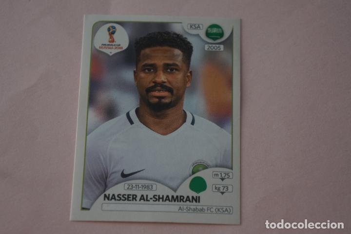 Cromos de F&uacute;tbol: CROMO DE F&Uacute;TBOL AL-SHAMRANI DE ARABIA SAUDI SIN PEGAR N&ordm; 70 MUNDIAL RUSIA 2018 DE PANINI
