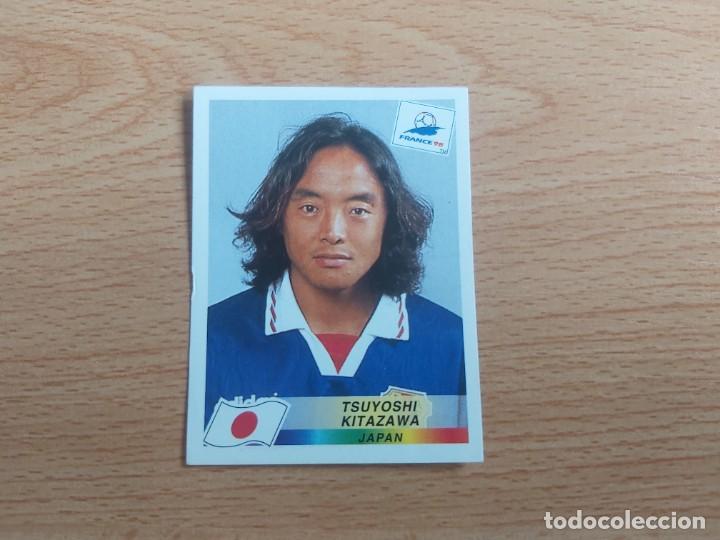 Cromos de f&uacute;tbol: CROMO FUTBOL MUNDIAL FRANCIA 98 EDITORIAL PANINI 526.KITAZAWA-JAPON-NUNCA PEGADO