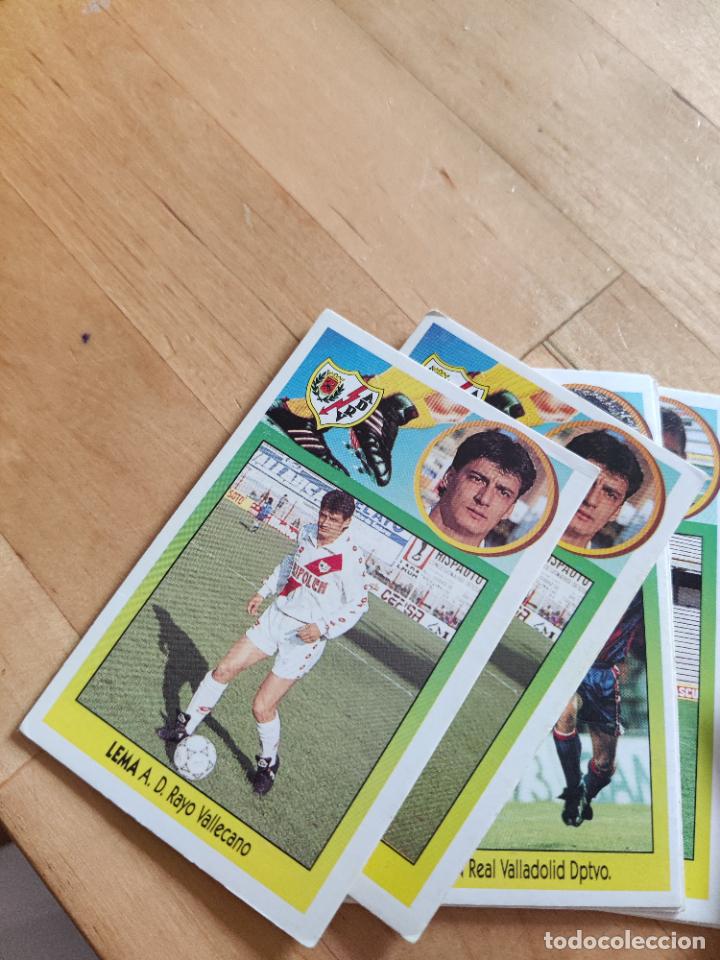 Cromos de F&uacute;tbol: lema rayo vallecnao este 1993 1994 93 94 sin pegar