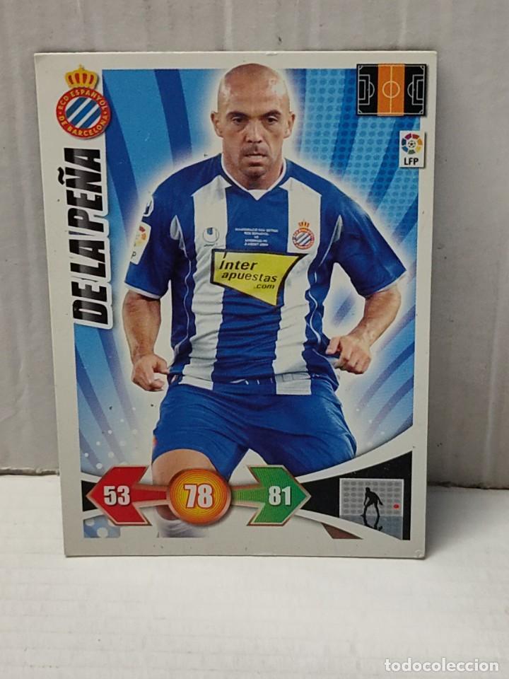 Fu&szlig;ball-Sticker: Cromo ADRENALYN Panini temporada 2009/2010 09 10- DE LA PE&Ntilde;A -