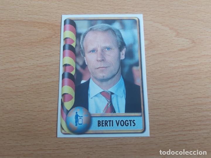 Cartes &agrave; collectionner de Football: CROMO FUTBOL MUNDIAL FRANCIA 98 EDITORIAL EDICIONES ESTADIO 12.BERTI VOGTS-ALEMANIA-NUNCA PEGADO