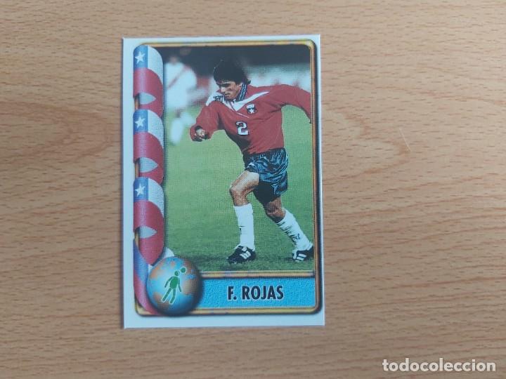 Cromos de f&uacute;tbol: CROMO FUTBOL MUNDIAL FRANCIA 98 EDITORIAL EDICIONES ESTADIO 144.ROJAS-CHILE-NUNCA PEGADO