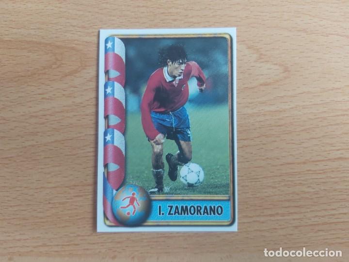 Cromos de f&uacute;tbol: CROMO FUTBOL MUNDIAL FRANCIA 98 EDITORIAL EDICIONES ESTADIO 153.ZAMORANO-CHILE-NUNCA PEGADO