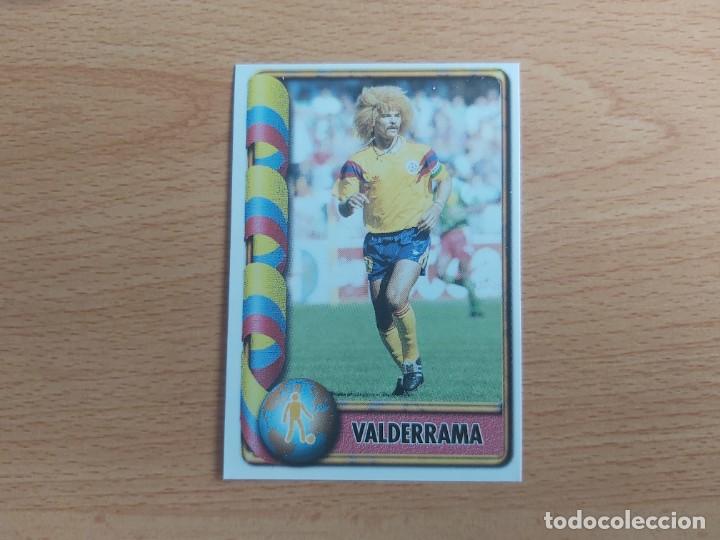 Cartes &agrave; collectionner de Football: CROMO FUTBOL MUNDIAL FRANCIA 98 EDITORIAL EDICIONES ESTADIO 162.VALDERRAMA-COLOMBIA-NUNCA PEGADO