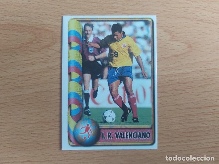 Cartes &agrave; collectionner de Football: CROMO FUTBOL MUNDIAL FRANCIA 98 EDITORIAL EDICIONES ESTADIO 167.VALENCIANO-COLOMBIA-NUNCA PEGADO