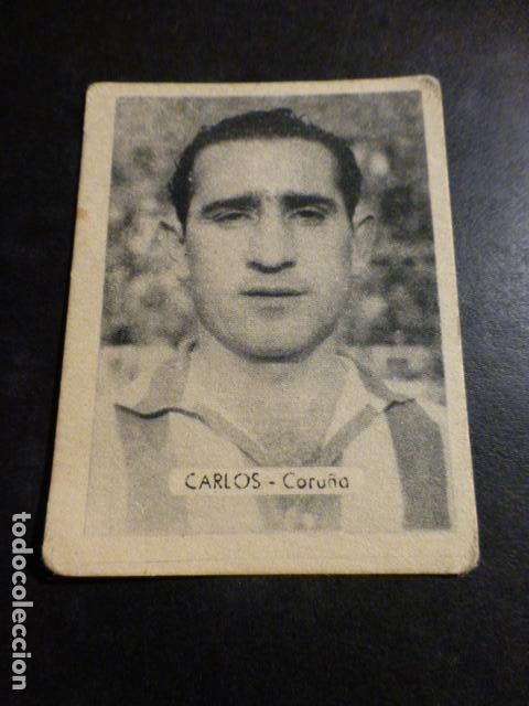 Cromos de F&uacute;tbol: CARLOS JUGADOR EQUIPO CORU&Ntilde;A FUTBOL ANTIGUO CROMO
