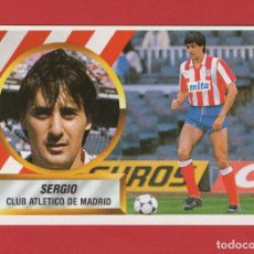 Cromos de Futebol: ESTE 88 89 SERGIO DEL ATLETICO DE MADRID SIN # DIFICIL NUEVO SIN PEGAR ESTE 1988 1989. Lote 341873823