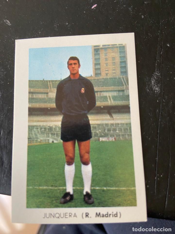 Cromos de f&uacute;tbol: fher real madrid 1970 70 junquera - Foto 1