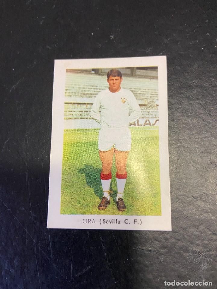 Cromos de f&uacute;tbol: fher 1970 70 sevilla lora - Foto 1