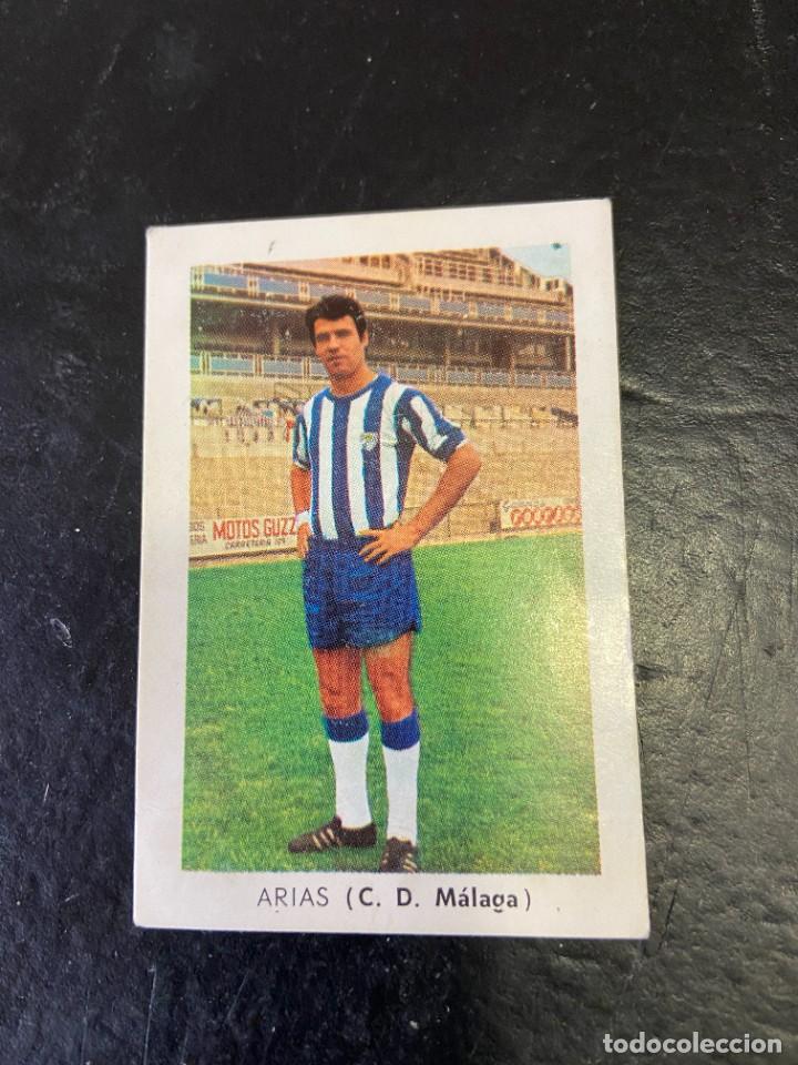 Cromos de f&uacute;tbol: fher 1970 70 malaga arias - Foto 1