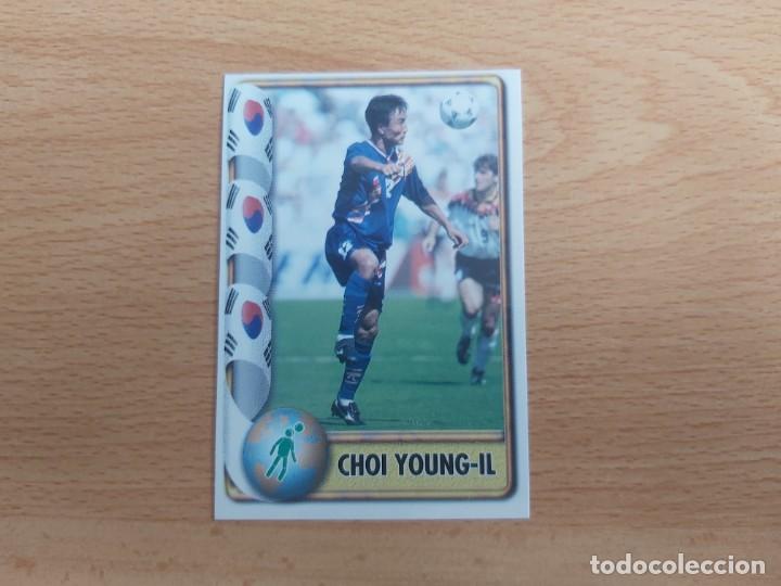 Cartes &agrave; collectionner de Football: CROMO FUTBOL MUNDIAL FRANCIA 98 EDITORIAL EDICIONES ESTADIO 174.CHOI YOUNG-IL-C.DEL SUR-NUNCA PEGADO