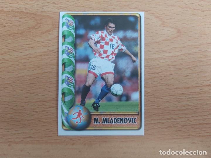 Cromos de f&uacute;tbol: CROMO FUTBOL MUNDIAL FRANCIA 98 EDITORIAL EDICIONES ESTADIO 201.MLADENOVIC-CROACIA-NUNCA PEGADO