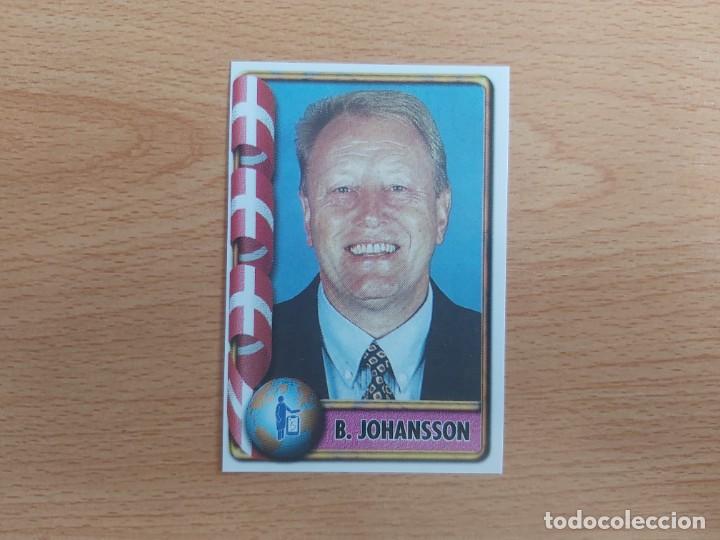 Cromos de F&uacute;tbol: CROMO FUTBOL MUNDIAL FRANCIA 98 EDITORIAL EDICIONES ESTADIO 204.JOHANSSON-DINAMARCA-NUNCA PEGADO