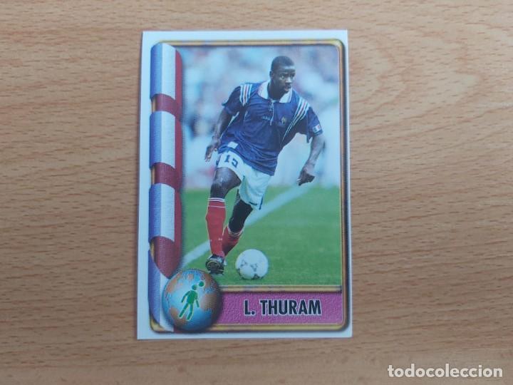 Cartes &agrave; collectionner de Football: CROMO FUTBOL MUNDIAL FRANCIA 98 EDITORIAL EDICIONES ESTADIO 270.THURAM-FRANCIA-NUNCA PEGADO