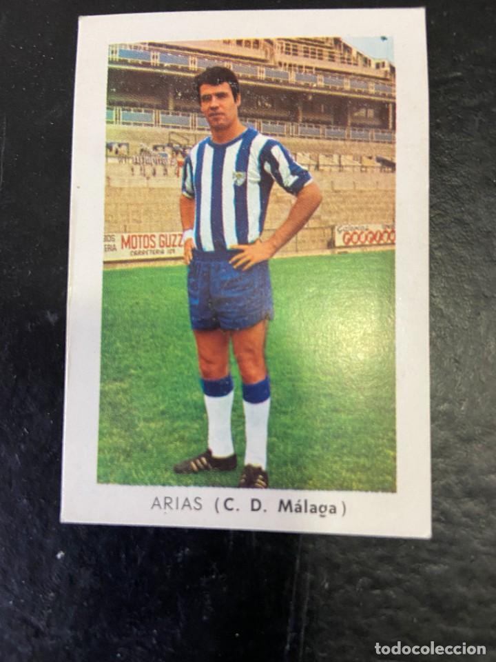 Cromos de f&uacute;tbol: fher 1970 70 malaga arias - Foto 1