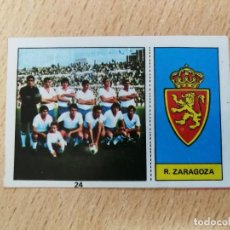 Cromos de Fútbol: ED. FHER 73-74 POSTER CENTRAL Nº24 ZARAGOZA ADHESIVO RECORTADO. Lote 342295168