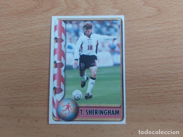 Football Stickers: CROMO FUTBOL MUNDIAL FRANCIA 98 EDITORIAL EDICIONES ESTADIO 312.SHERINGHAM-INGLATERRA-NUNCA PEGADO