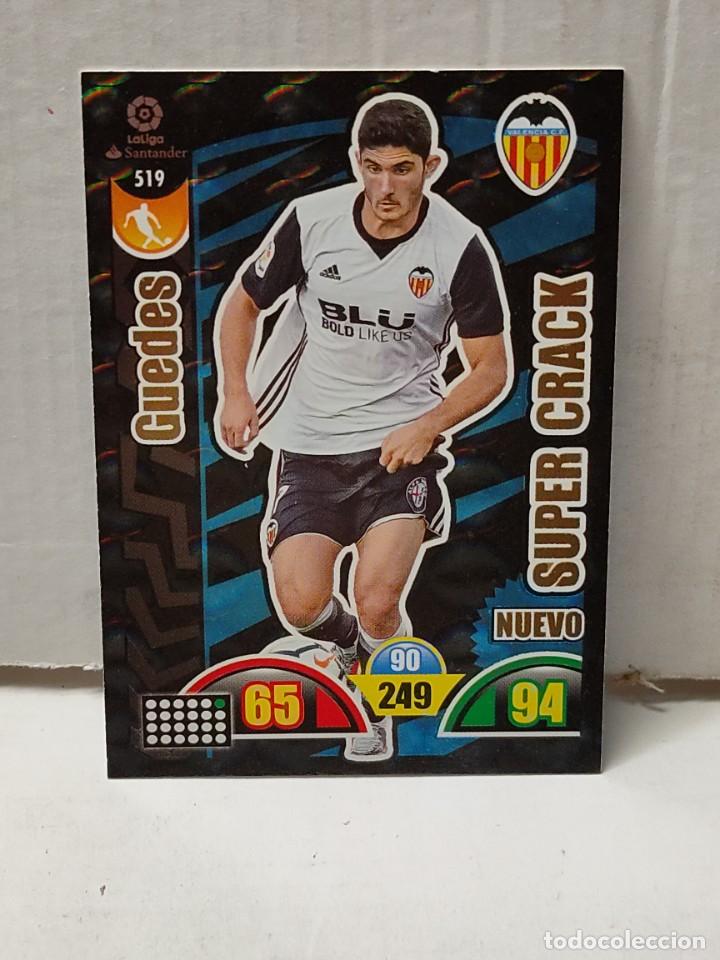 Fu&szlig;ball-Sticker: Cromo Adrenalyn Panini 2017/2018 17 18 Nuevo Super Crack -GUEDES- n&uacute;mero 519