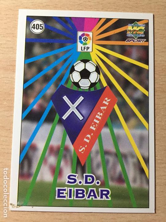 Cromos de f&uacute;tbol: 1998-1999 - 405 SD EIBAR - MUNDICROMO - Foto 1