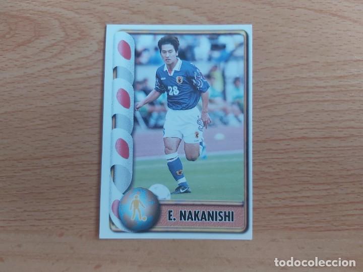 Football Stickers: CROMO FUTBOL MUNDIAL FRANCIA 98 EDITORIAL EDICIONES ESTADIO 356.NAKANISHI-JAPON-NUNCA PEGADO