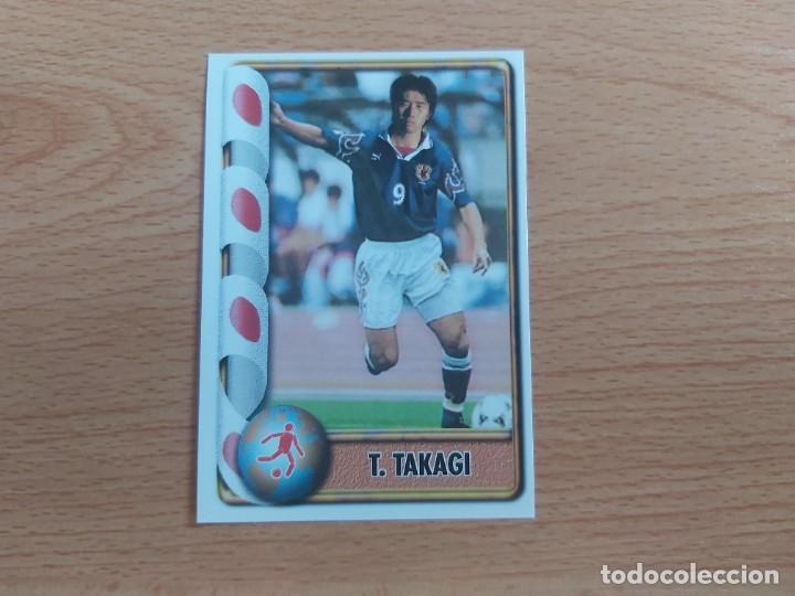 Cromos de F&uacute;tbol: CROMO FUTBOL MUNDIAL FRANCIA 98 EDITORIAL EDICIONES ESTADIO 361.TAKAGI-JAPON-NUNCA PEGADO