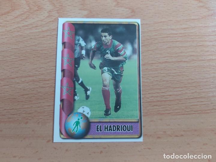 Cromos de f&uacute;tbol: CROMO FUTBOL MUNDIAL FRANCIA 98 EDITORIAL EDICIONES ESTADIO 366.EL HADRIOUI-MARRUECOS-NUNCA PEGADO