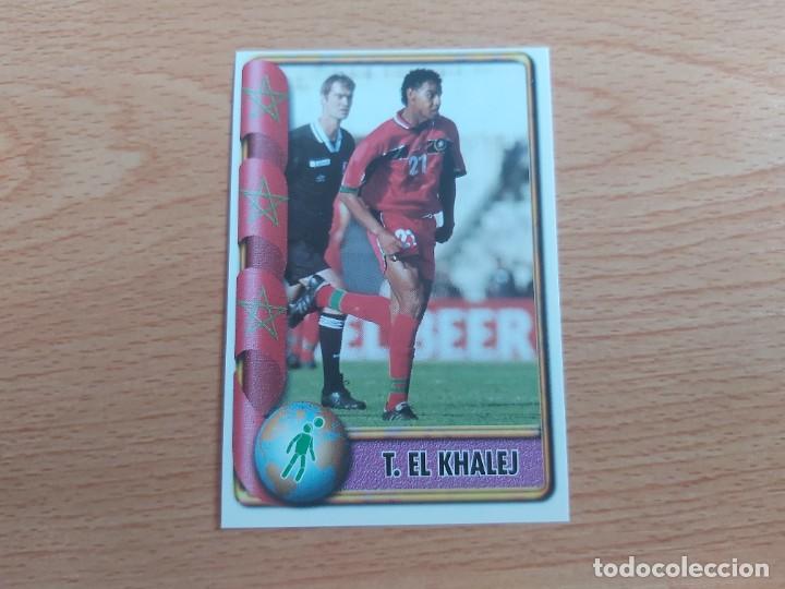 Cartes &agrave; collectionner de Football: CROMO FUTBOL MUNDIAL FRANCIA 98 EDITORIAL EDICIONES ESTADIO 378.EL KHALEJ-MARRUECOS-NUNCA PEGADO