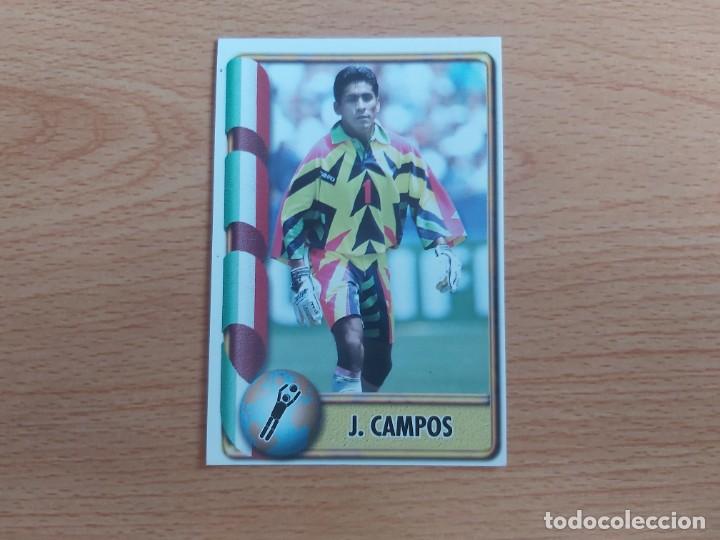 Football Stickers: CROMO FUTBOL MUNDIAL FRANCIA 98 EDITORIAL EDICIONES ESTADIO 381.CAMPOS-MEXICO-NUNCA PEGADO