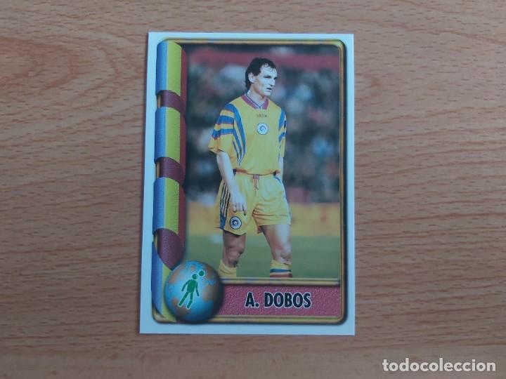 Cromos de F&uacute;tbol: CROMO FUTBOL MUNDIAL FRANCIA 98 EDITORIAL EDICIONES ESTADIO 456.DOBOS-RUMANIA-NUNCA PEGADO