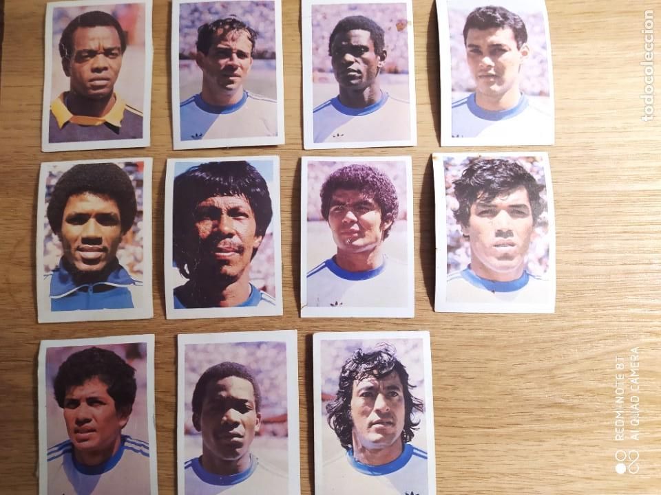 Cromos de f&uacute;tbol: LOTE 11 CROMOS HONDURAS FHER MUNDIAL ESPA&Ntilde;A 82 1982 DESPEGADO CAJA 5
