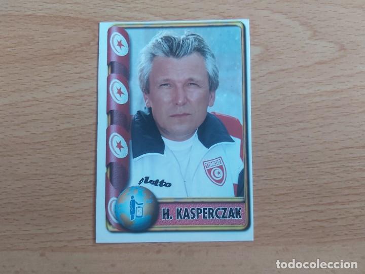 Cromos de f&uacute;tbol: CROMO FUTBOL MUNDIAL FRANCIA 98 EDITORIAL EDICIONES ESTADIO 476.KASPERCZAK-TUNEZ-NUNCA PEGADO