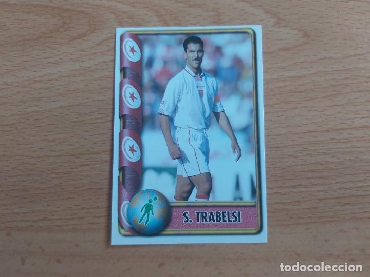 Cromos de f&uacute;tbol: CROMO FUTBOL MUNDIAL FRANCIA 98 EDITORIAL EDICIONES ESTADIO 478.TRABELSI-TUNEZ-NUNCA PEGADO