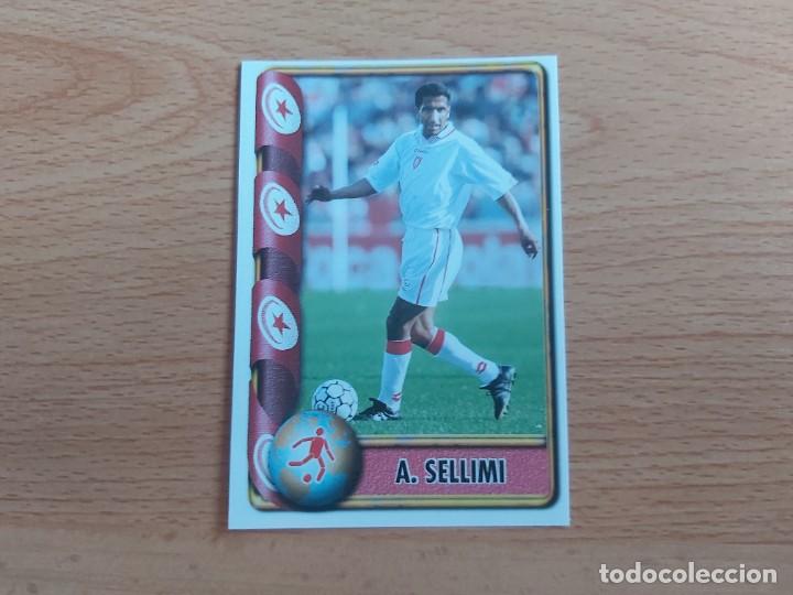 Cromos de F&uacute;tbol: CROMO FUTBOL MUNDIAL FRANCIA 98 EDITORIAL EDICIONES ESTADIO 485.SELLIMI-TUNEZ-NUNCA PEGADO