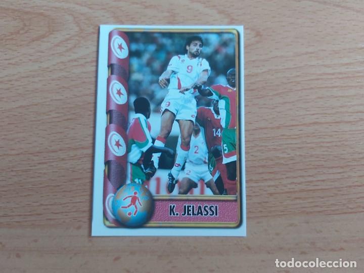 Football Stickers: CROMO FUTBOL MUNDIAL FRANCIA 98 EDITORIAL EDICIONES ESTADIO 488.JELASSI-TUNEZ-NUNCA PEGADO