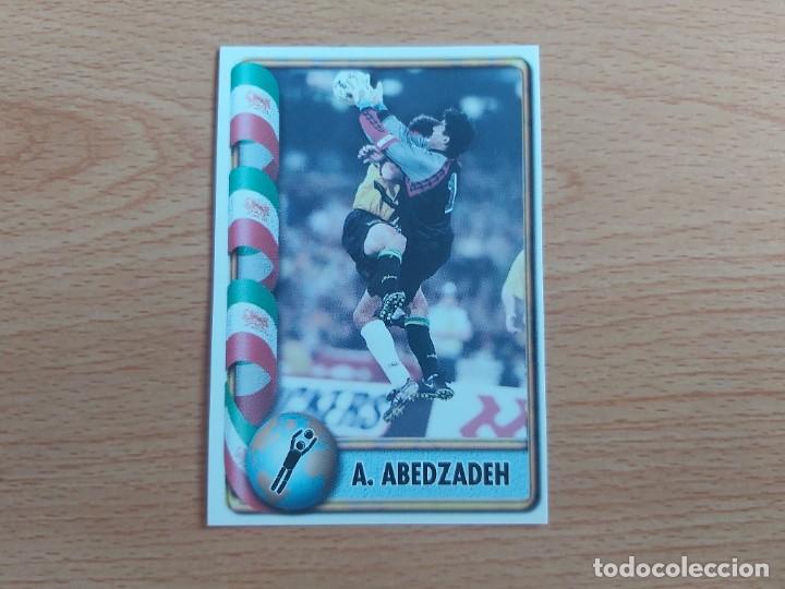 Football Stickers: CROMO FUTBOL MUNDIAL FRANCIA 98 EDITORIAL EDICIONES ESTADIO 509.ABEDZADEH-IRAN-NUNCA PEGADO