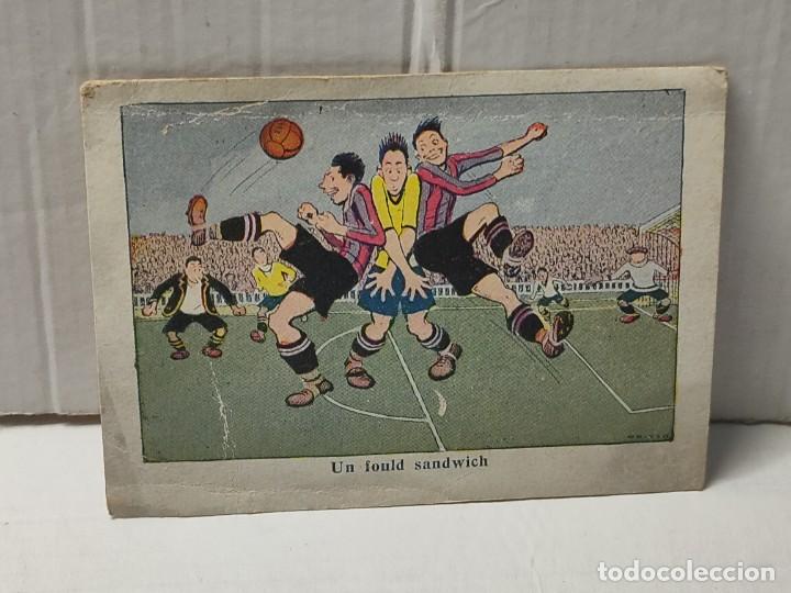 Figurine di Calcio: Cromo Foot-Ball LAXANTES Y DESINFECTANTES n&uacute;mero 3 Serie SPORT SIGLO XX