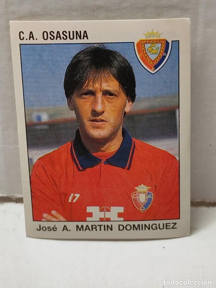 Figurine di Calcio: Cromo Futbol Panini 93/94 Estrellas de la Liga - JOS&Eacute; A. MART&Iacute;N DOM&Iacute;NGUEZ - n&uacute;mero 187 no pegado