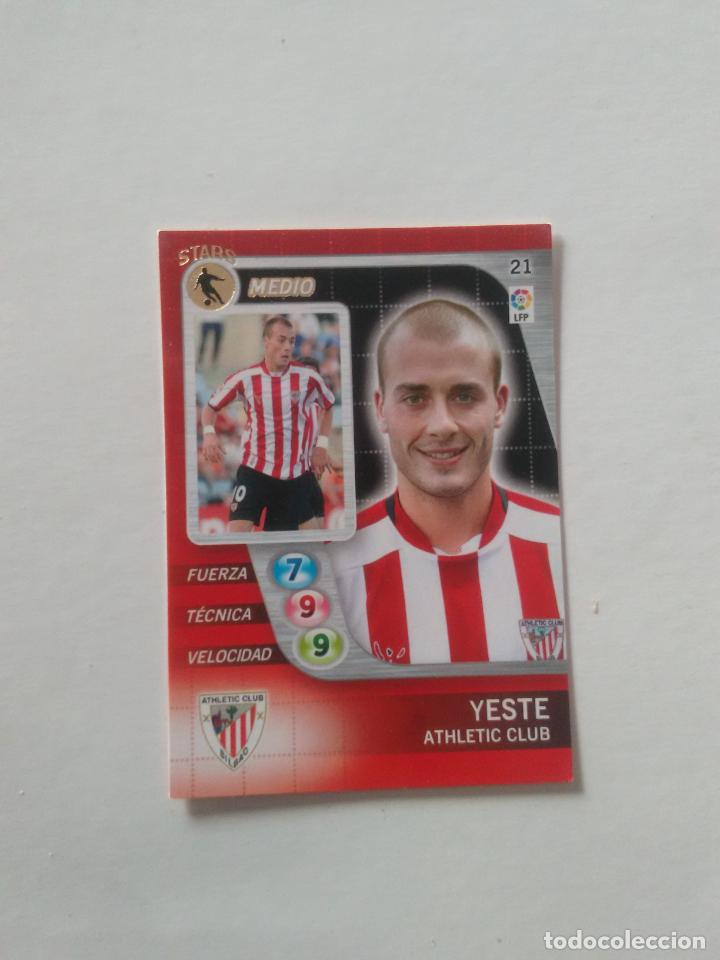 Cromos de F&uacute;tbol: 21 YESTE ATHLETIC CLUB BILBAO CROMO TARJETA LIGA FUTBOL DERBY TOTAL 2005-2006 05-06 PANINI
