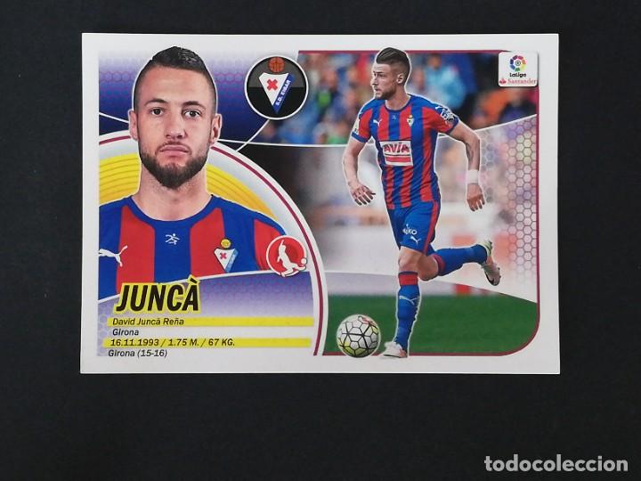 Cromos de f&uacute;tbol: EIB07 7 A JUNCA SD EIBAR 2016 2017 NUEVO LOGO EDICIONES ESTE 16 17 PANINI - Foto 1