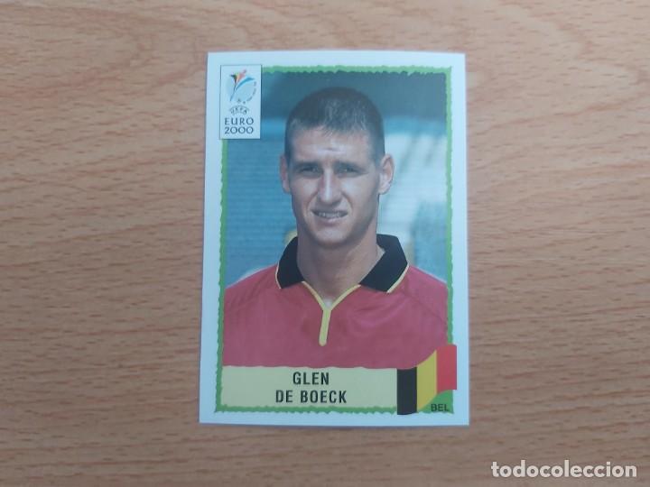 Football Stickers: CROMO FUTBOL EURO 2000 EDITORIAL PANINI 102.DE BOECK-BELGICA-NUNCA PEGADO