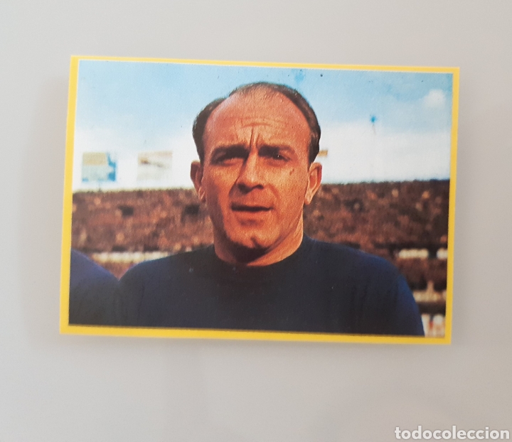 Cromos de F&uacute;tbol: Cromo Di Stefano Futbol en Acci&oacute;n de Danone