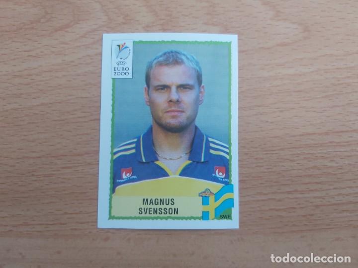 Football Stickers: CROMO FUTBOL EURO 2000 EDITORIAL PANINI 134.SVENSSON-SUECIA-NUNCA PEGADO