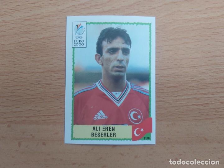 Football Stickers: CROMO FUTBOL EURO 2000 EDITORIAL PANINI 148.BESERLER-TURQUIA-NUNCA PEGADO