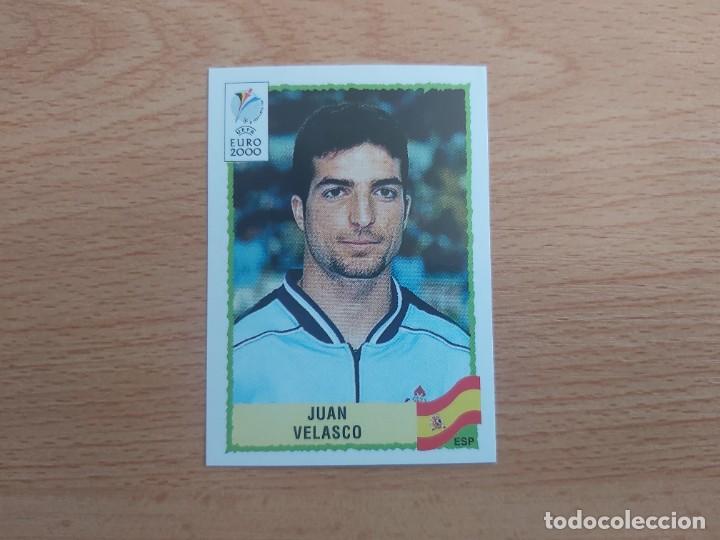 Football Stickers: CROMO FUTBOL EURO 2000 EDITORIAL PANINI 192.VELASCO-CELTA/ESPA&Ntilde;A-NUNCA PEGADO