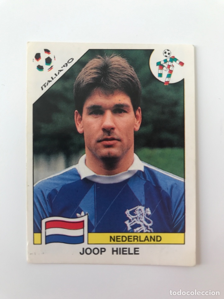 Football Stickers: Cromo panini mundial Italia 90 n&uacute;mero 403 Hiele - Sticker album world cup Italy 1990
