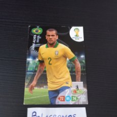 Cromos de Fútbol: DANI ALVES BRASIL FIFA WORLD CUP BRAZIL 2014. Lote 343436498