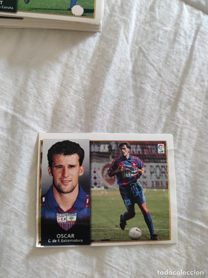 Cromos de F&uacute;tbol: oscar extremadura este sin pegar 1998 1999 98 99