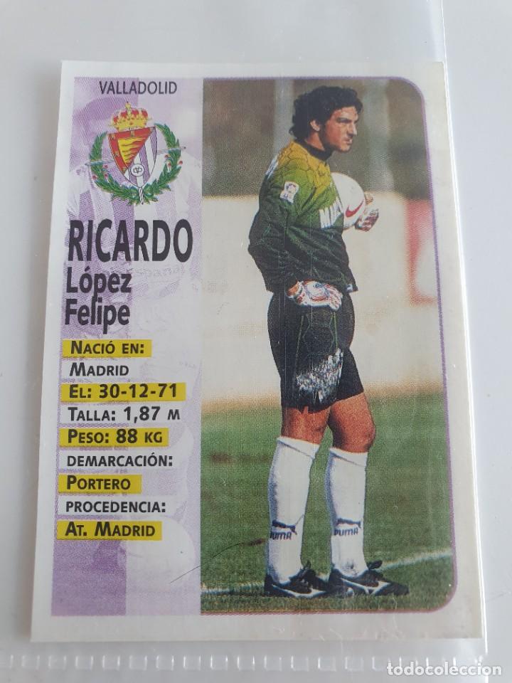 Fu&szlig;ball-Sticker: RICARDO VALLADOLID ED PANINI 98 99 CROMO FUTBOL LIGA 1998 1999 - VENTANILLA - 217 A