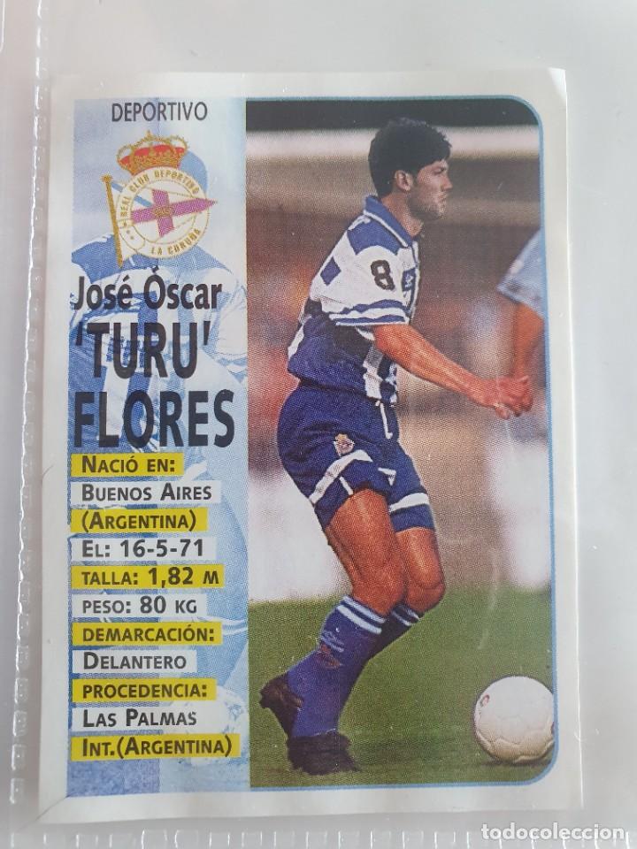 Cromos de Futebol: F&uacute;tbol liga 1998 1999 98 99 panini sport cromo n&ordm; 235a Turu Flores coru&ntilde;a. VENTANILLA