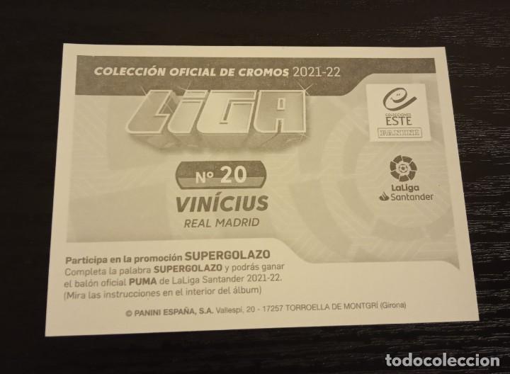 Cromos de f&uacute;tbol: -ESTE 21-22 : VINICIUS ( REAL MADRID ) - Foto 2